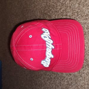 Bogey Pro Golf Embroidered Strapback Red Hat OS